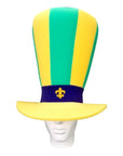 Mardi Gras Wide Top Hat