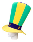 Mardi Gras Wide Top Hat