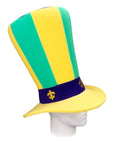 Mardi Gras Wide Top Hat