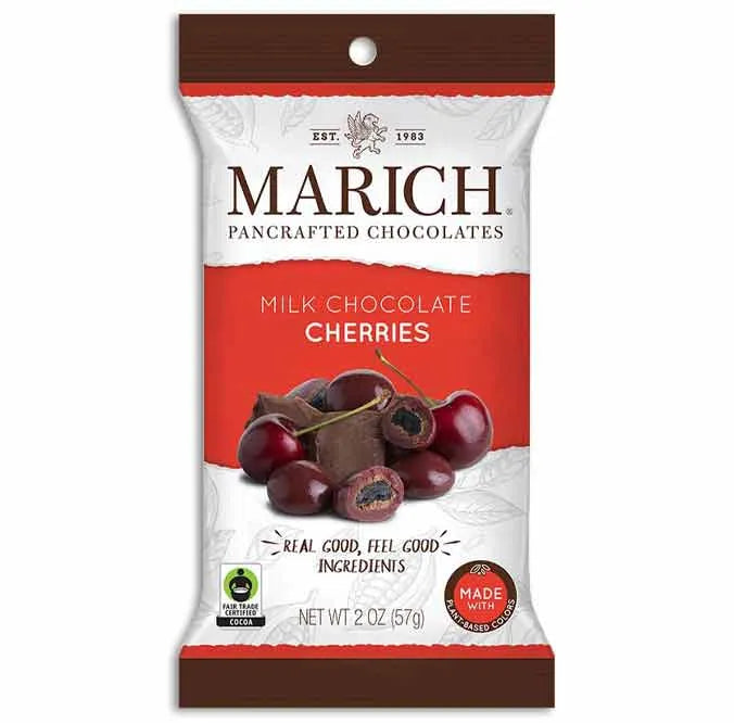 Milk Chocolate Cherries: 12-Pack-Candy Warehouse