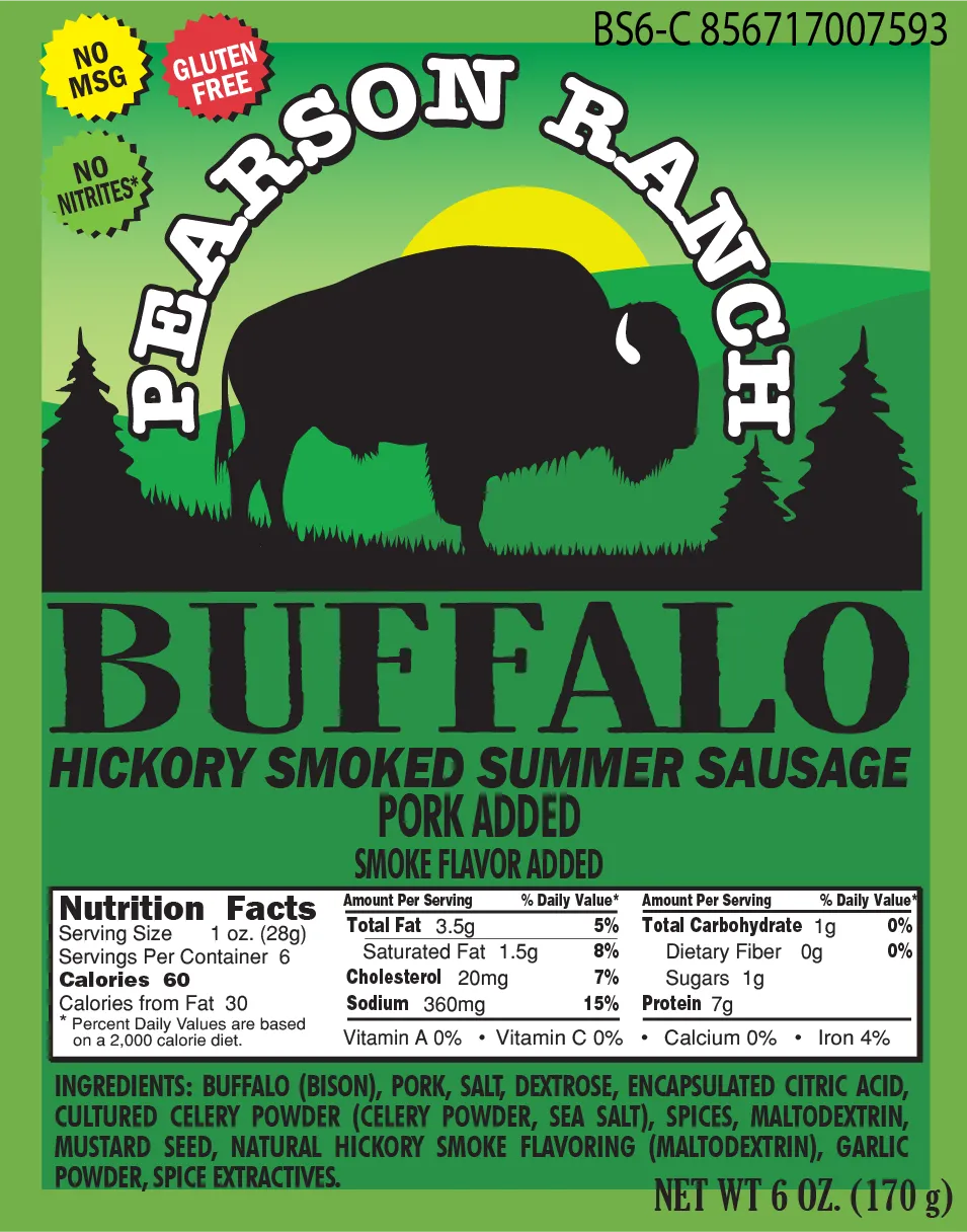 Pearson Ranch Jerky The Trail Boss - Buffalo Variety Pack