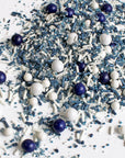 Sprinkle Pop Navy Blue & White Sporty Sprinkles