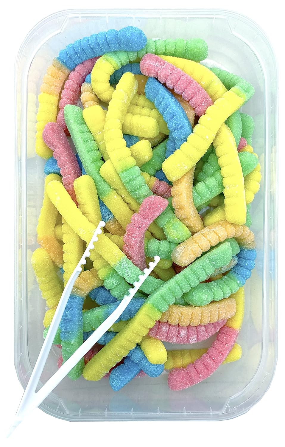 Neon Sour Gummy Worms: 6-Pack-Candy Warehouse