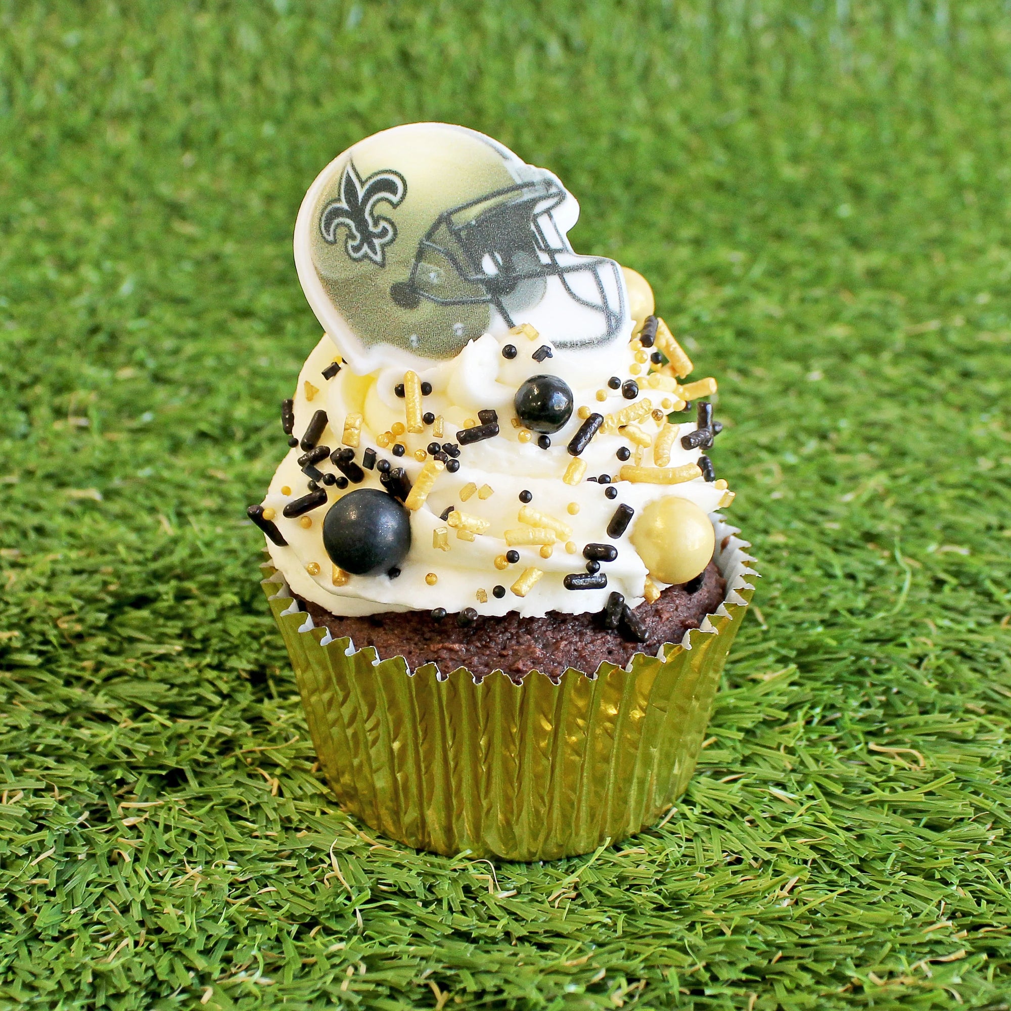 Sprinkle Pop Pro-Football Cupcake Rings