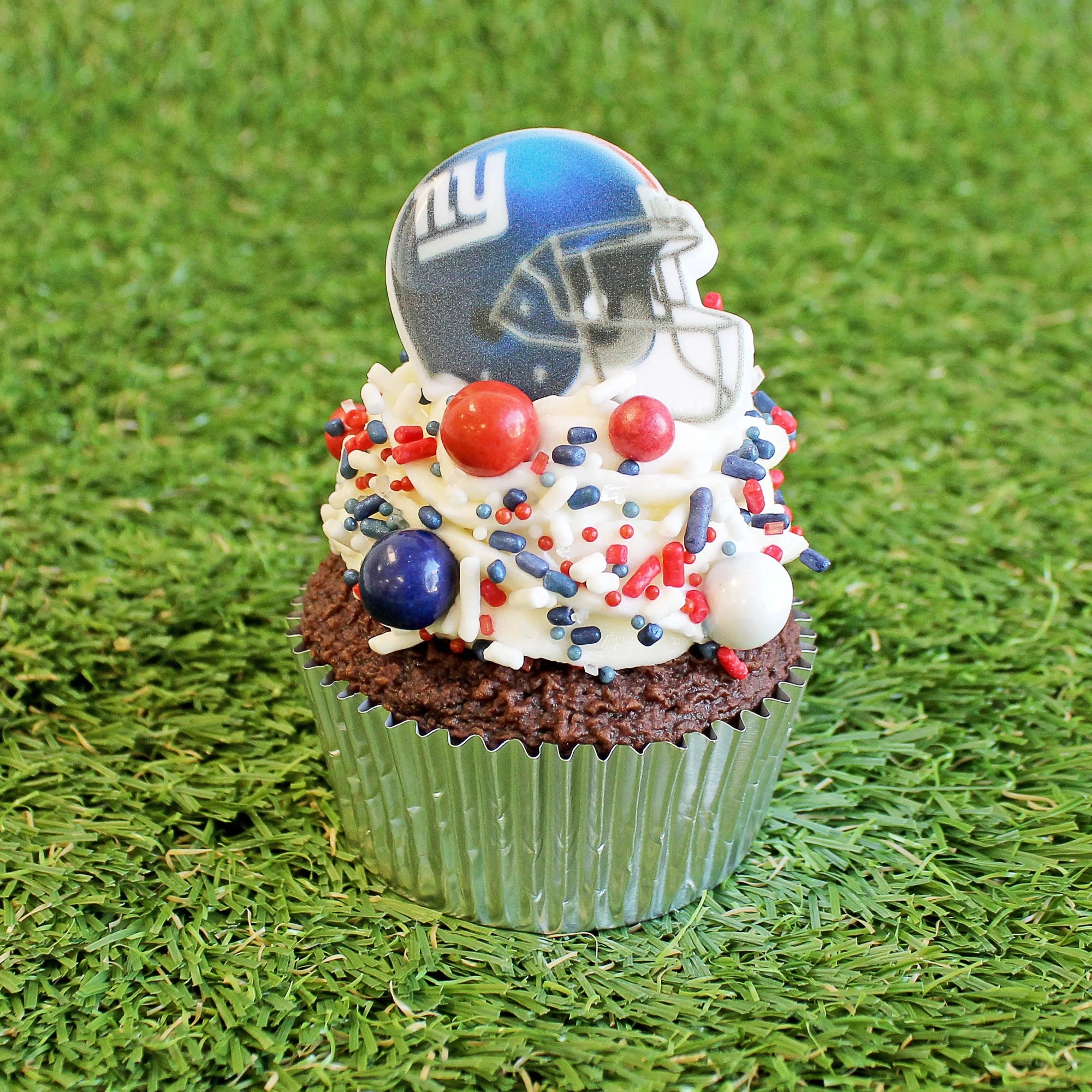 Sprinkle Pop Pro-Football Cupcake Rings