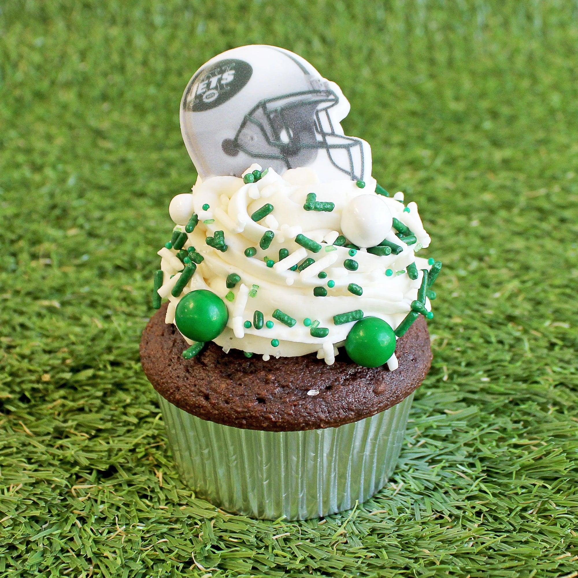 Sprinkle Pop Pro-Football Cupcake Rings