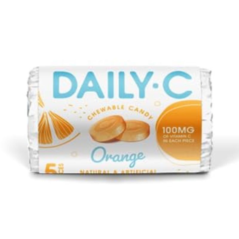 Orange Daily C Wellness Gummies: 12-Pack-Candy Warehouse