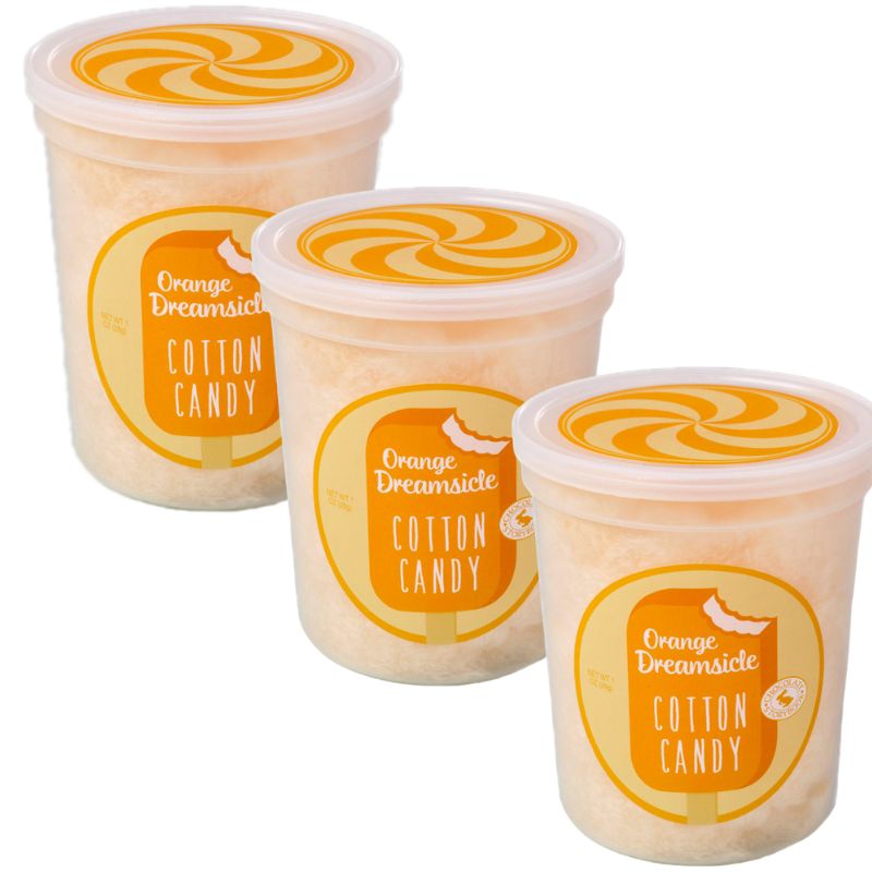 Orange Dreamsicle Sugar Swirl: 12-Pack-Candy Warehouse