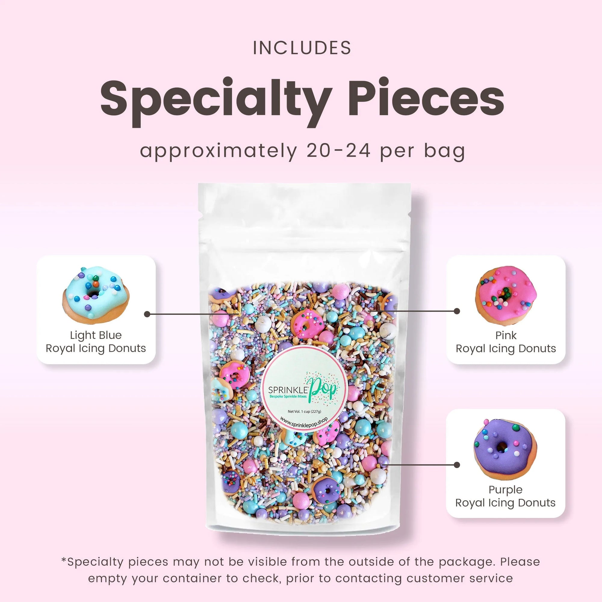 Sprinkle Pop Pastel Donut Sprinkle Mix