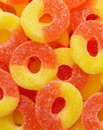 Peach Gummi Rings: 4.50-Pack-Candy Warehouse