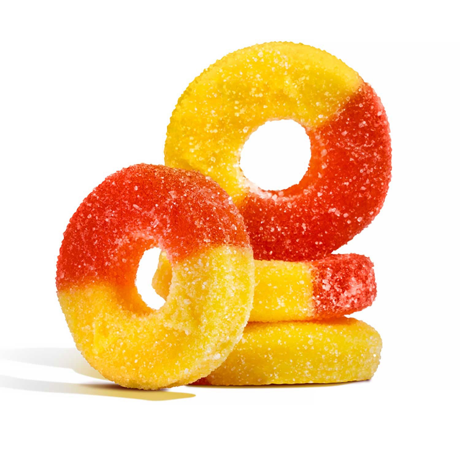 Peach Gummi Rings: 4.50-Pack-Candy Warehouse