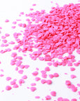 Sprinkle Pop Pink Heart Confetti Sprinkles