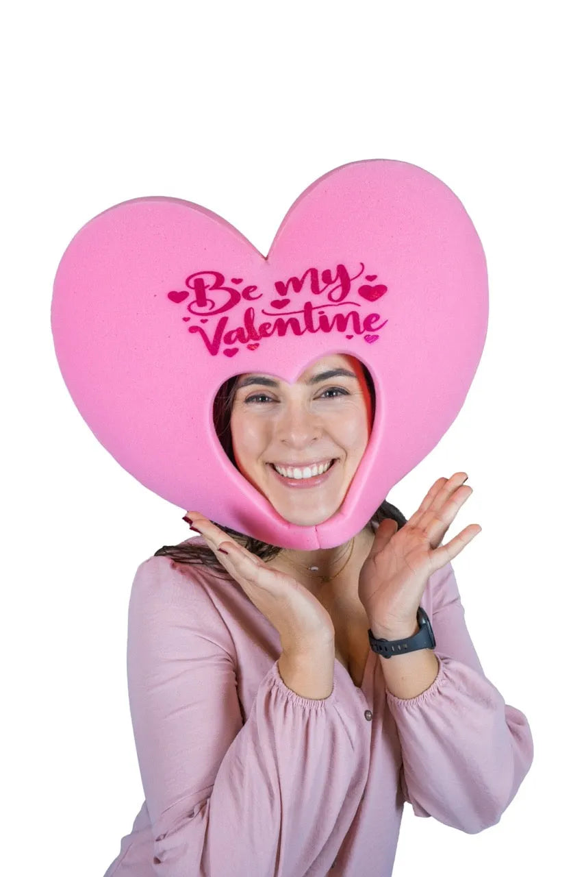 Pink Heart Valentine&#39;s Day Hat