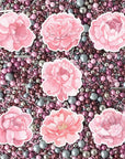 Sprinkle Pop Pink Peonies Edible Cupcake Toppers