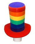 Pride Rainbow Top Hat