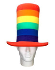 Pride Rainbow Top Hat