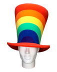 Pride Rainbow Wide Top Hat