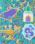 Sprinkle Pop Edible Cupcake Toppers for Arabian Princess