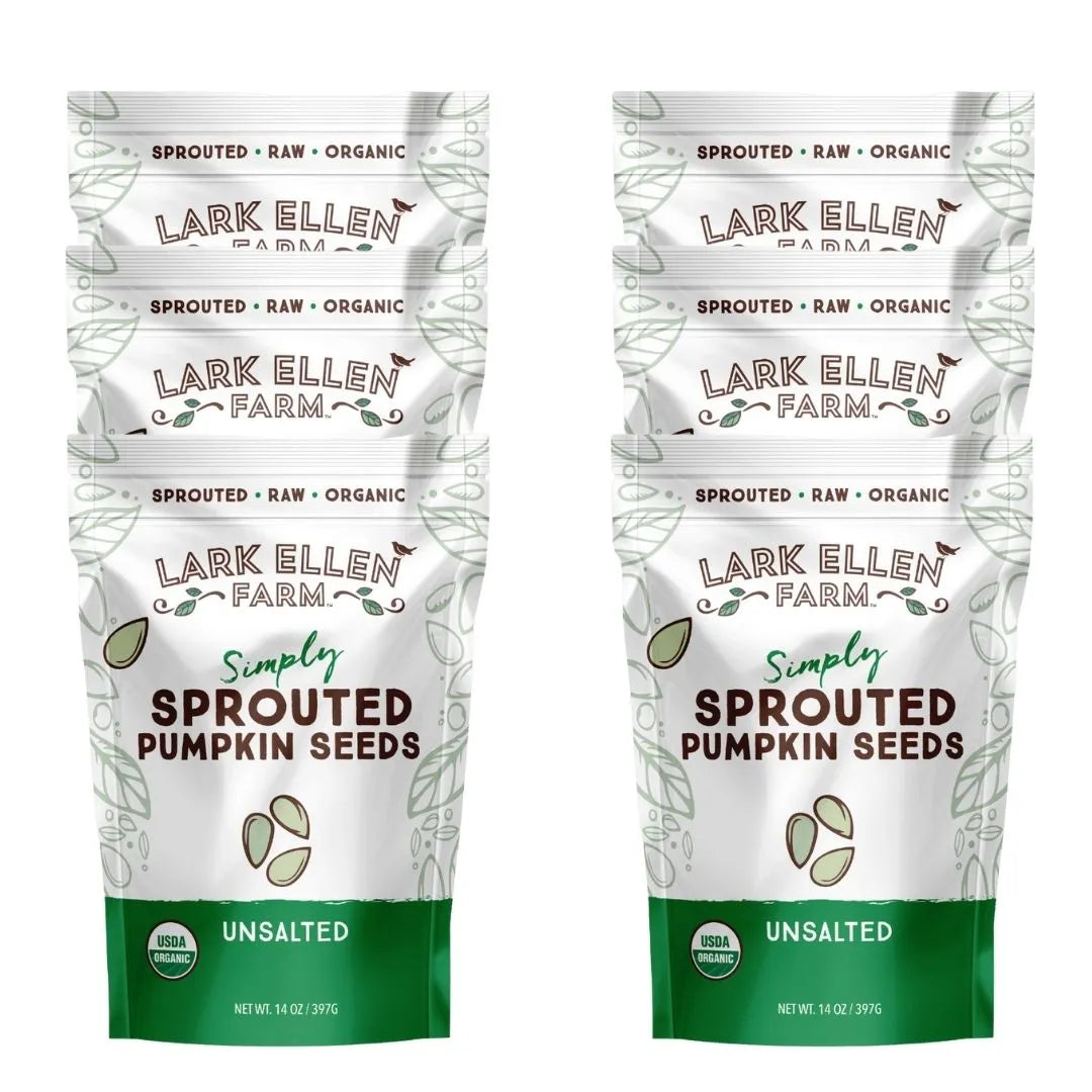 Lark Ellen Farm Sprouted Pumpkin Seeds, Organic