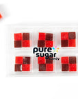 Pure Sugar Candy Cherry Cola Candy Cubes