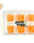 Pure Sugar Candy Orange Candy Cubes