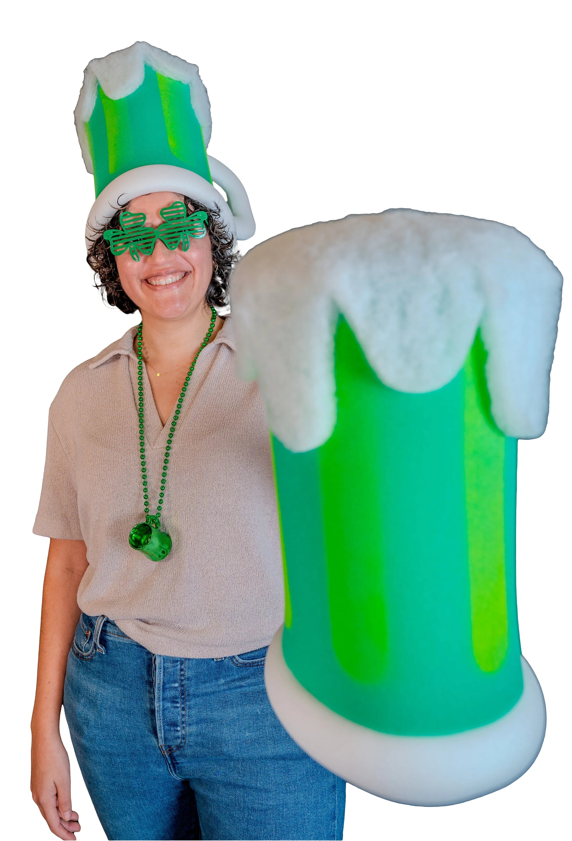 St. Patrick&#39;s Beer Mug Hat