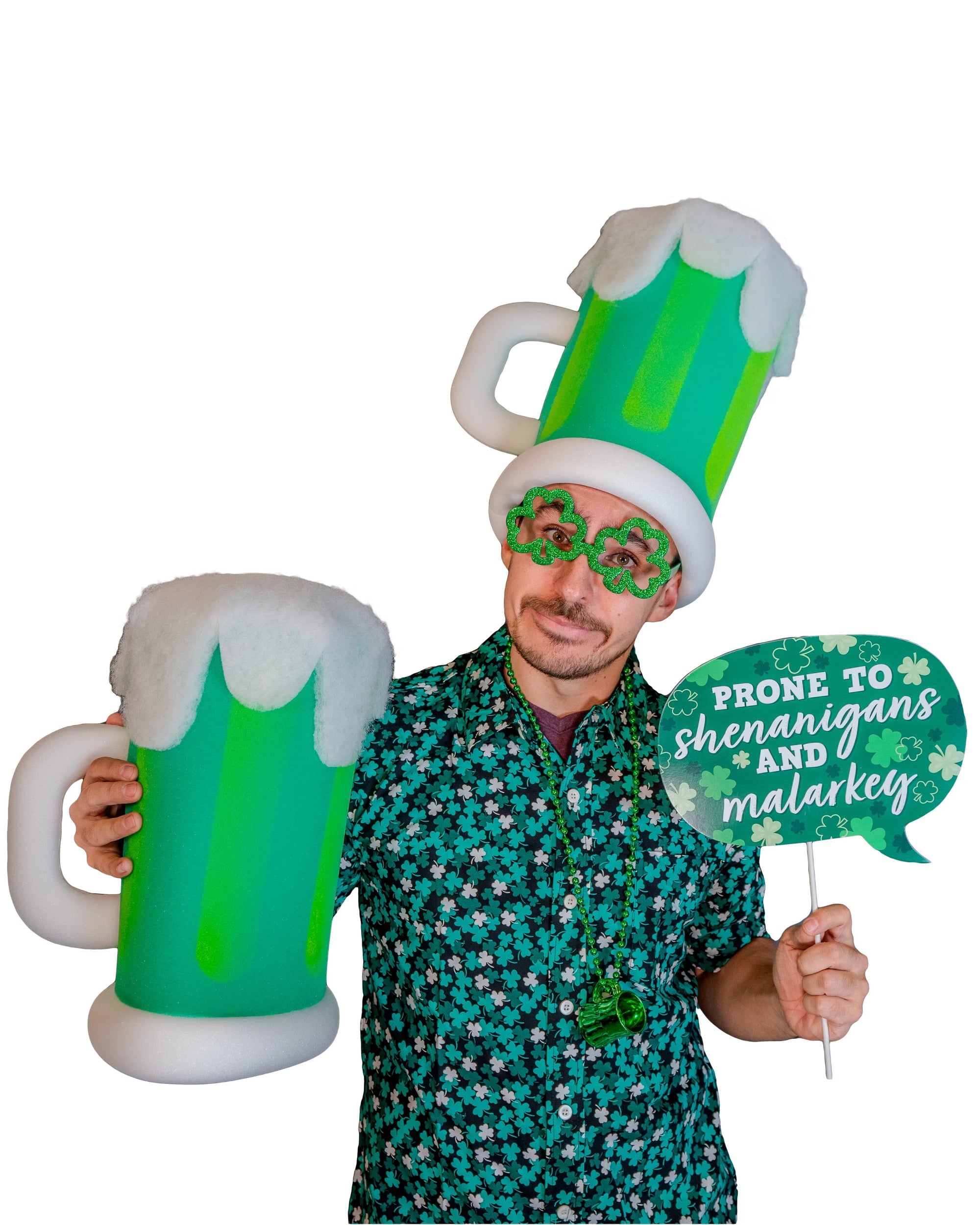 St. Patrick&#39;s Beer Mug Hat