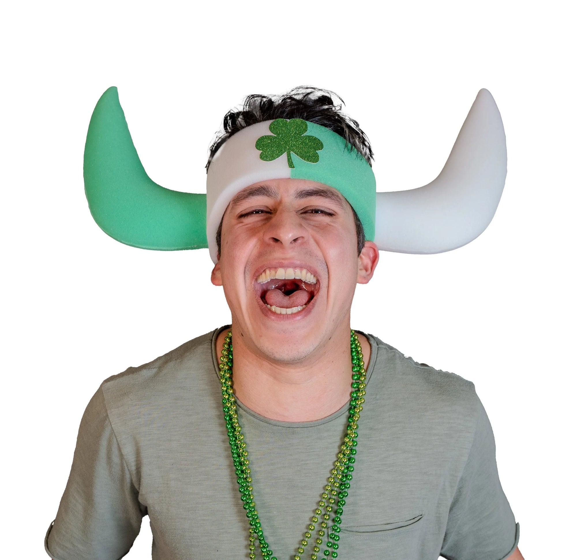 St. Patrick&#39;s Long Horns Headband