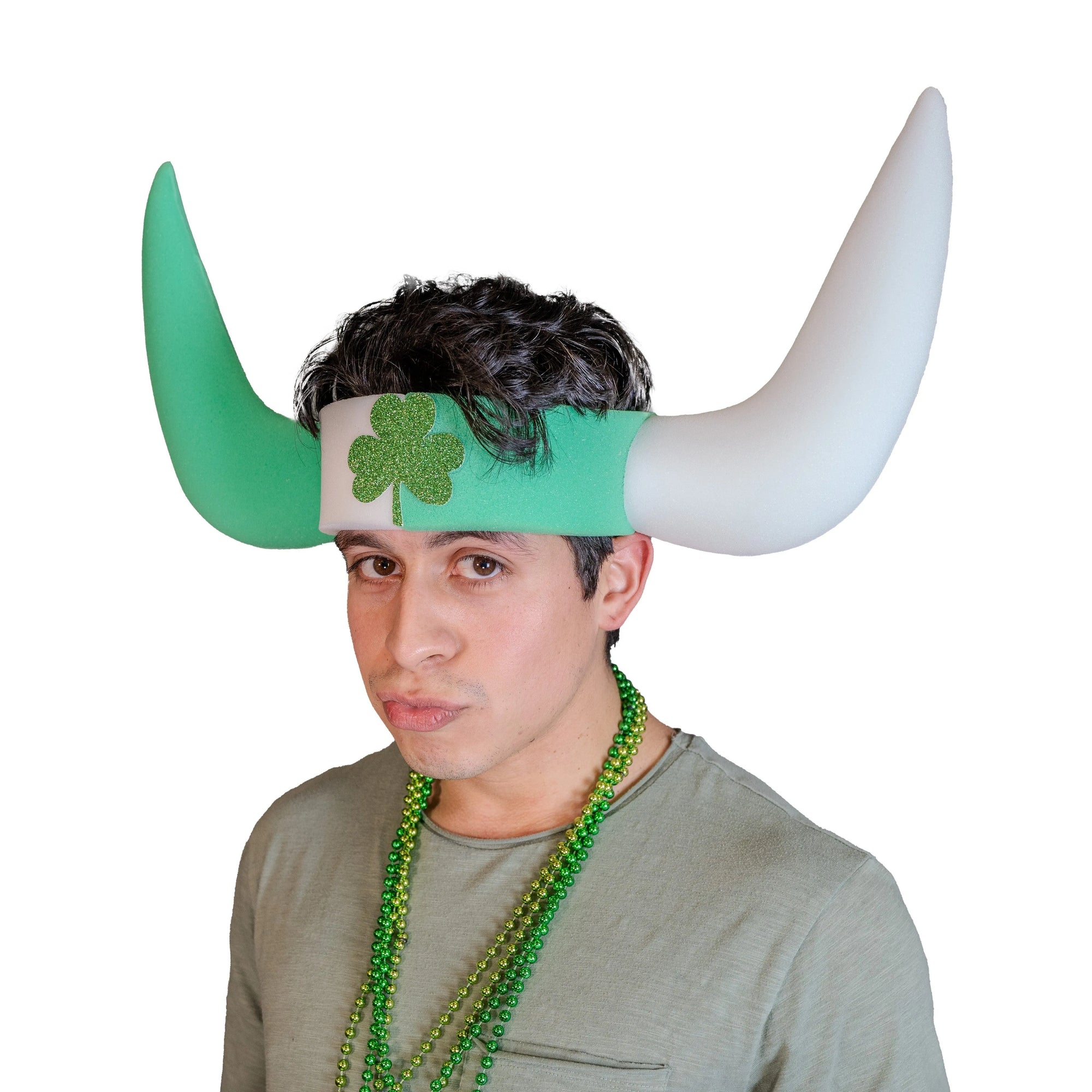 St. Patrick&#39;s Long Horns Headband