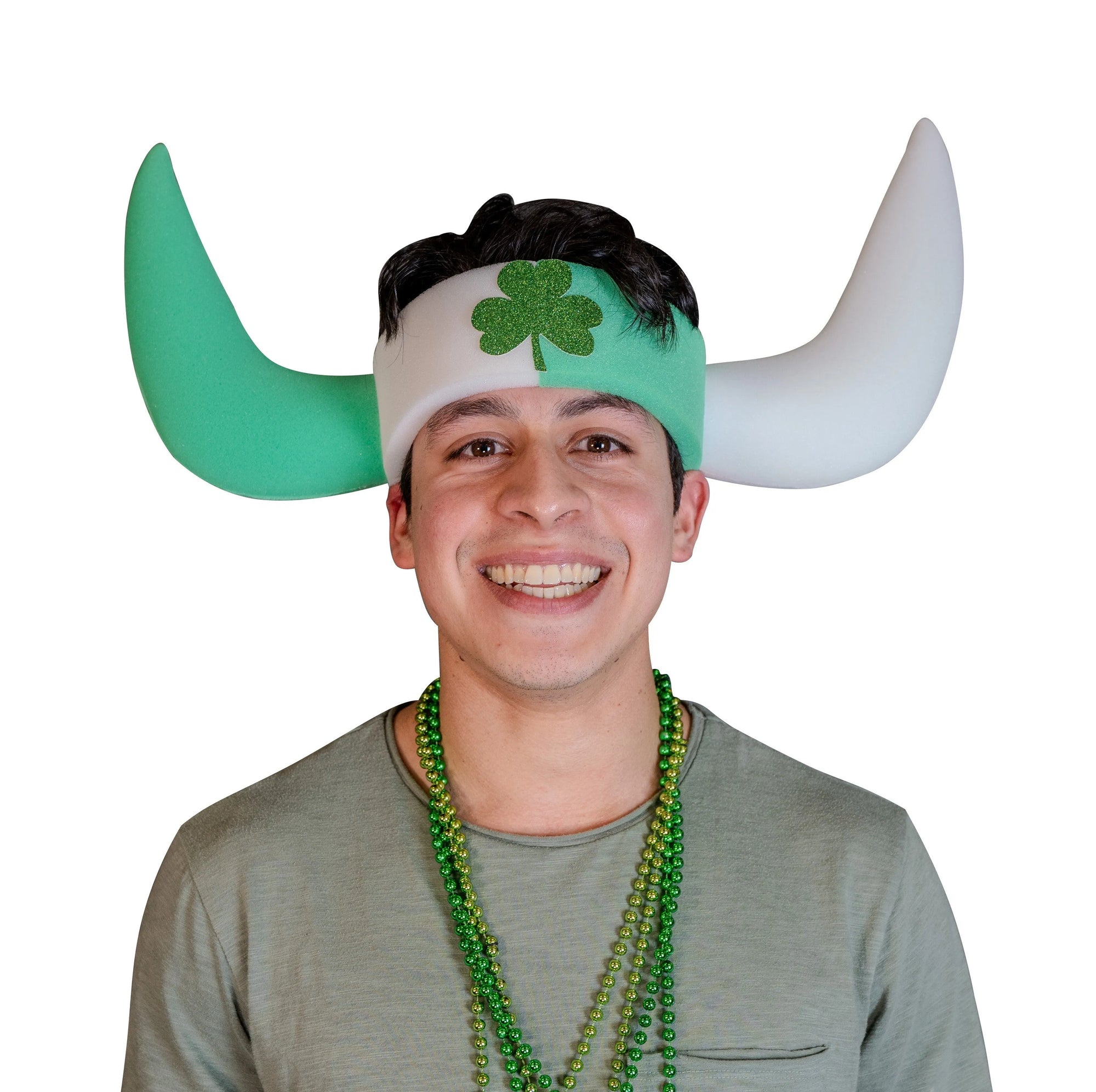 St. Patrick&#39;s Long Horns Headband