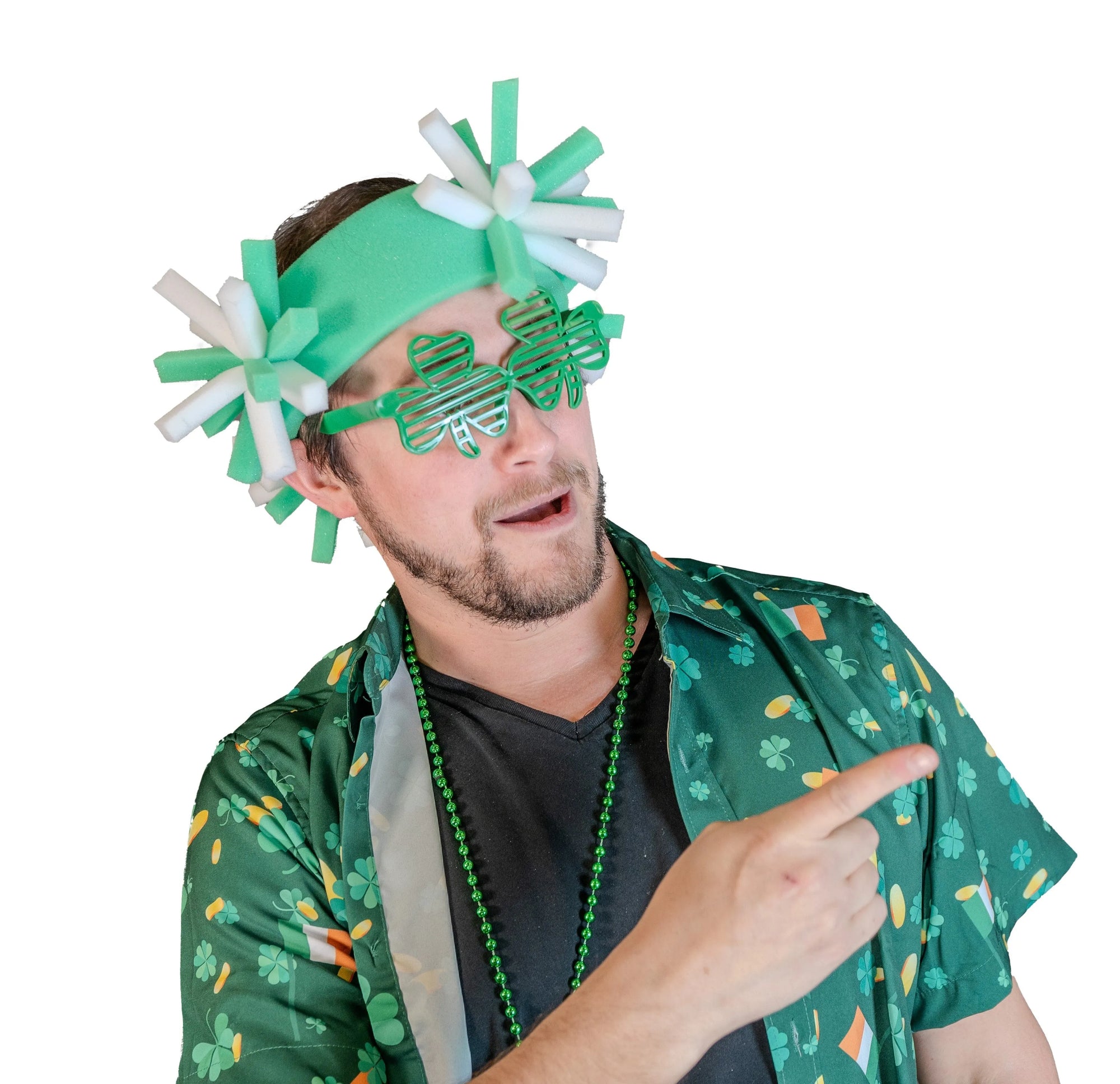 St. Patrick´s Pompoms Headbands