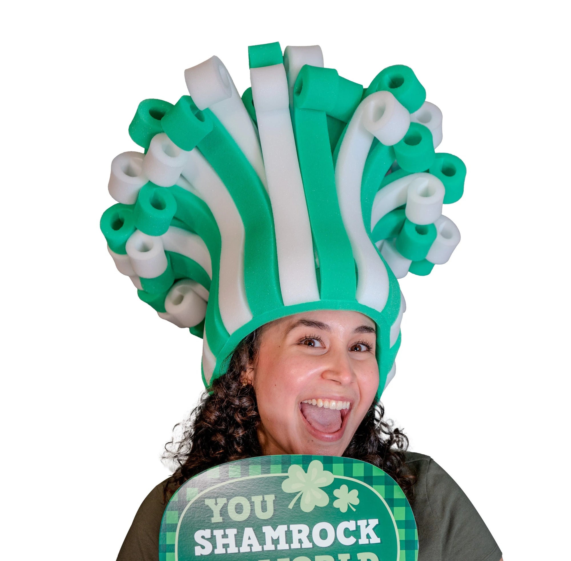 St. Patrick´s Rainbow Wig Hat