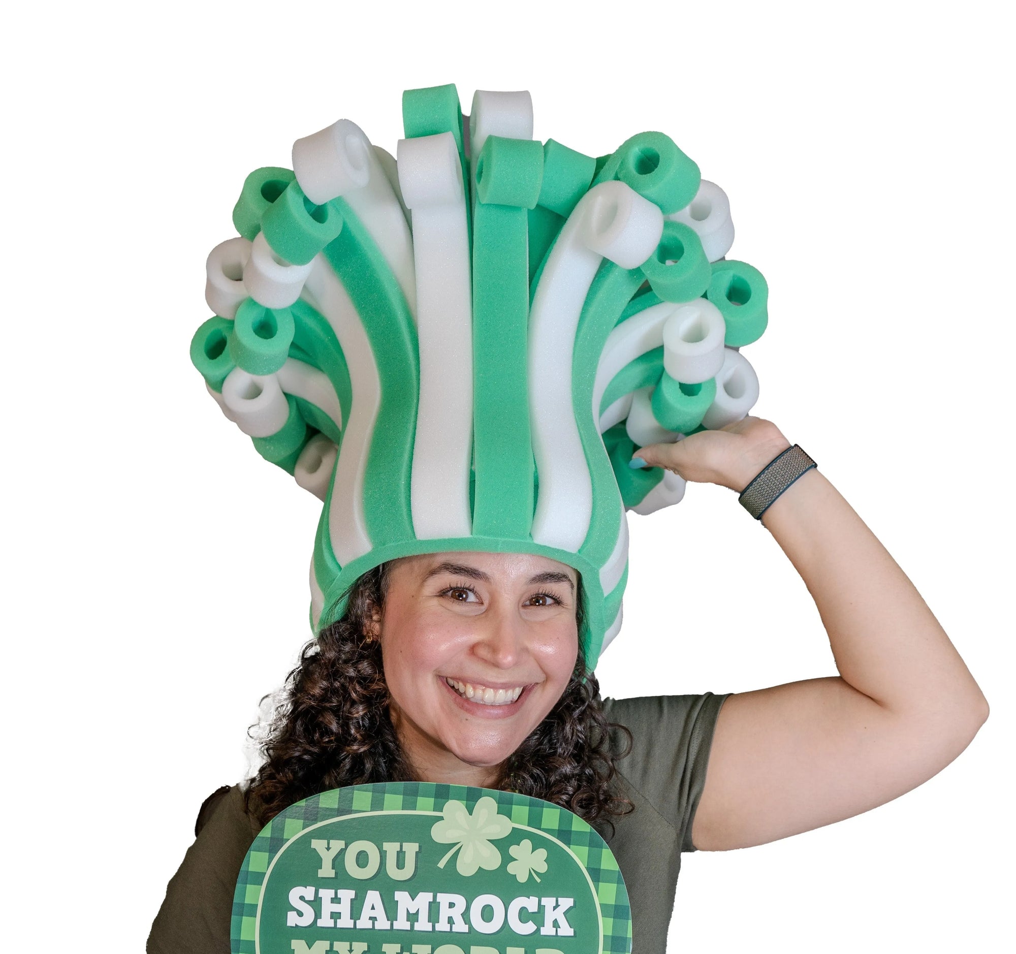 St. Patrick´s Rainbow Wig Hat