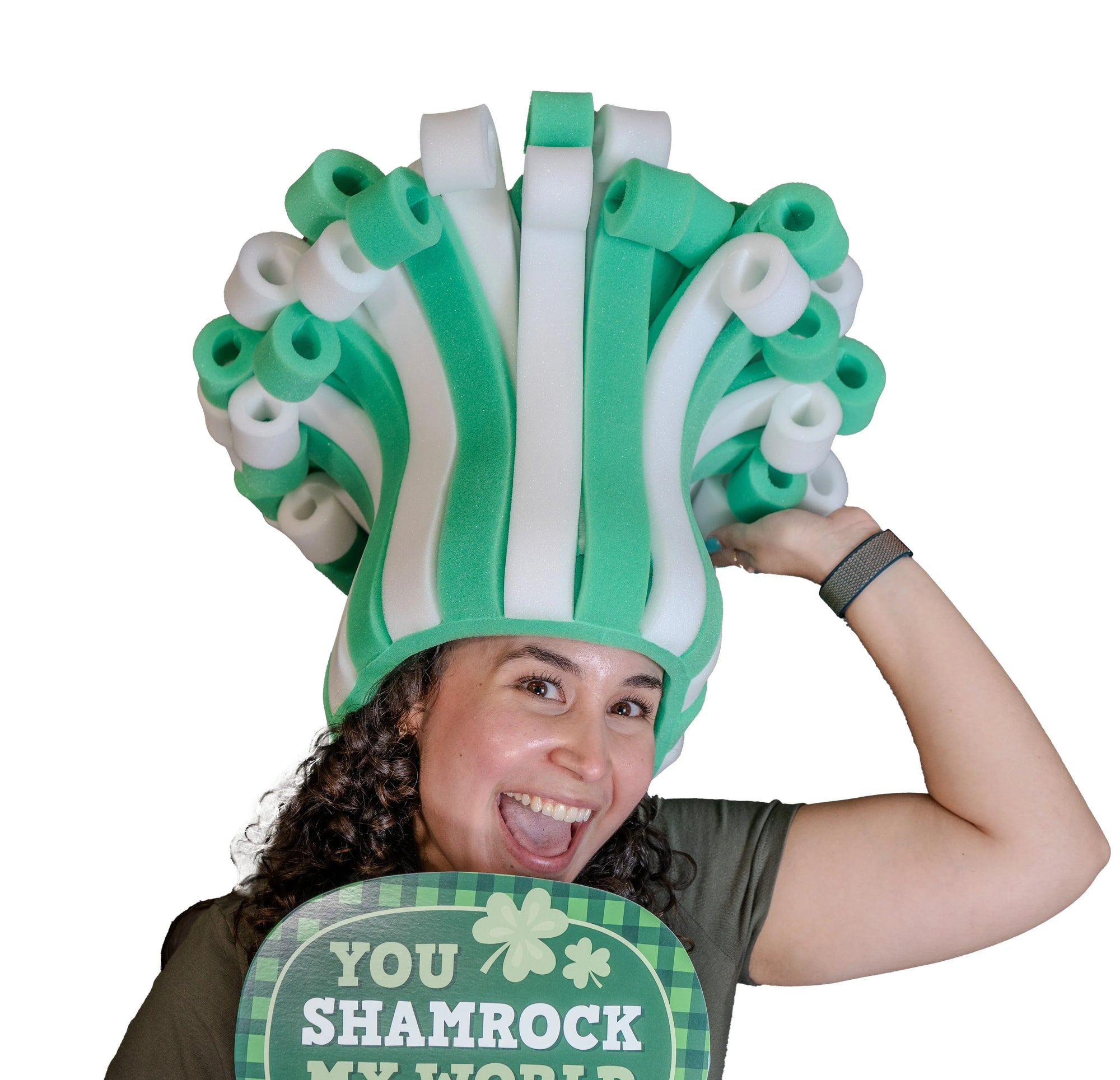 St. Patrick´s Rainbow Wig Hat