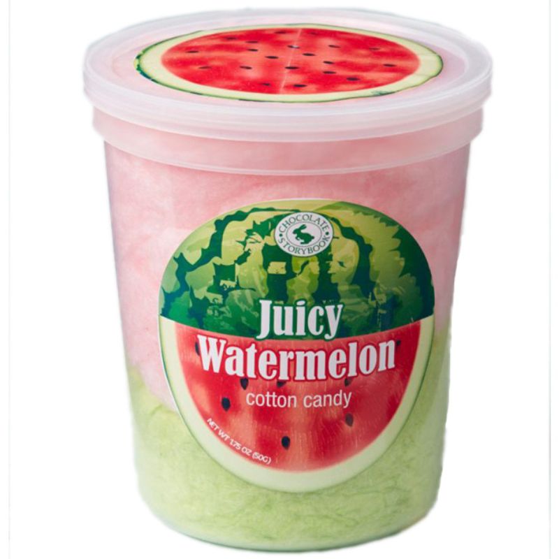 Sweet Watermelon Cotton Candy: 12-Pack-Candy Warehouse