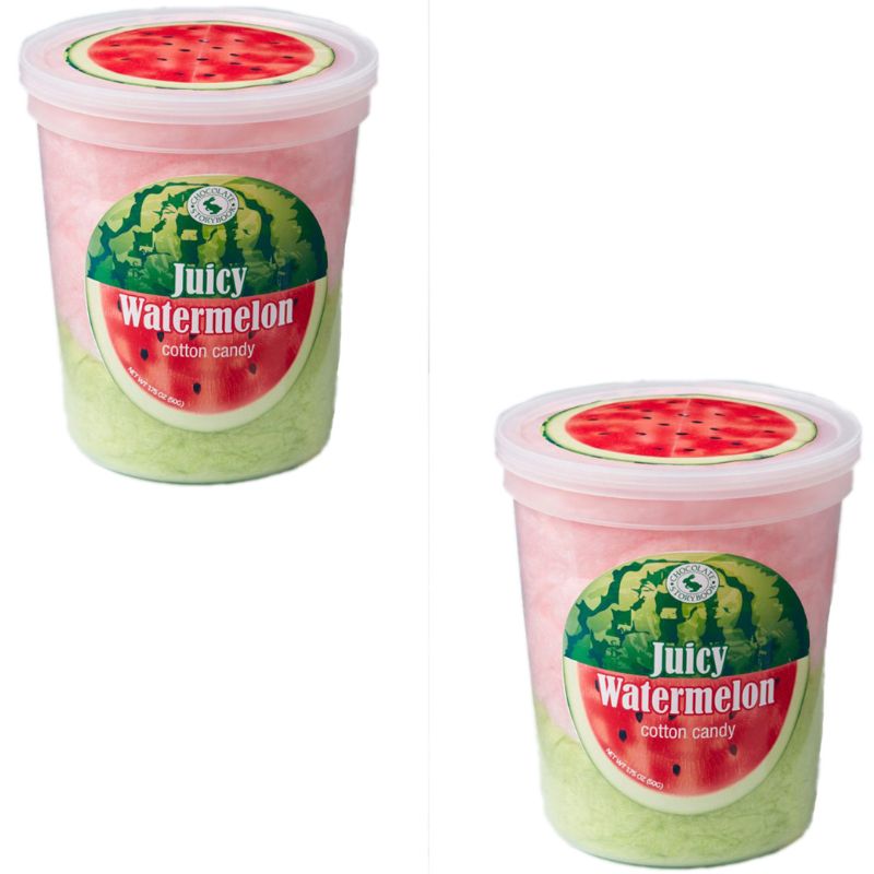 Sweet Watermelon Cotton Candy: 12-Pack-Candy Warehouse