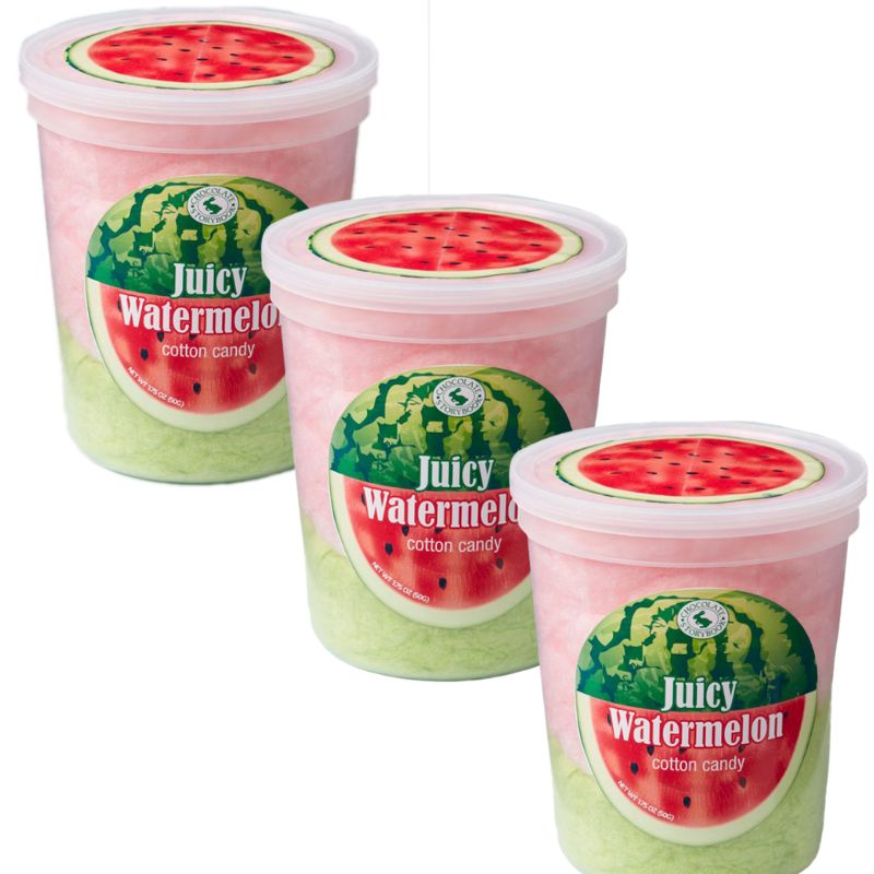 Sweet Watermelon Cotton Candy: 12-Pack-Candy Warehouse