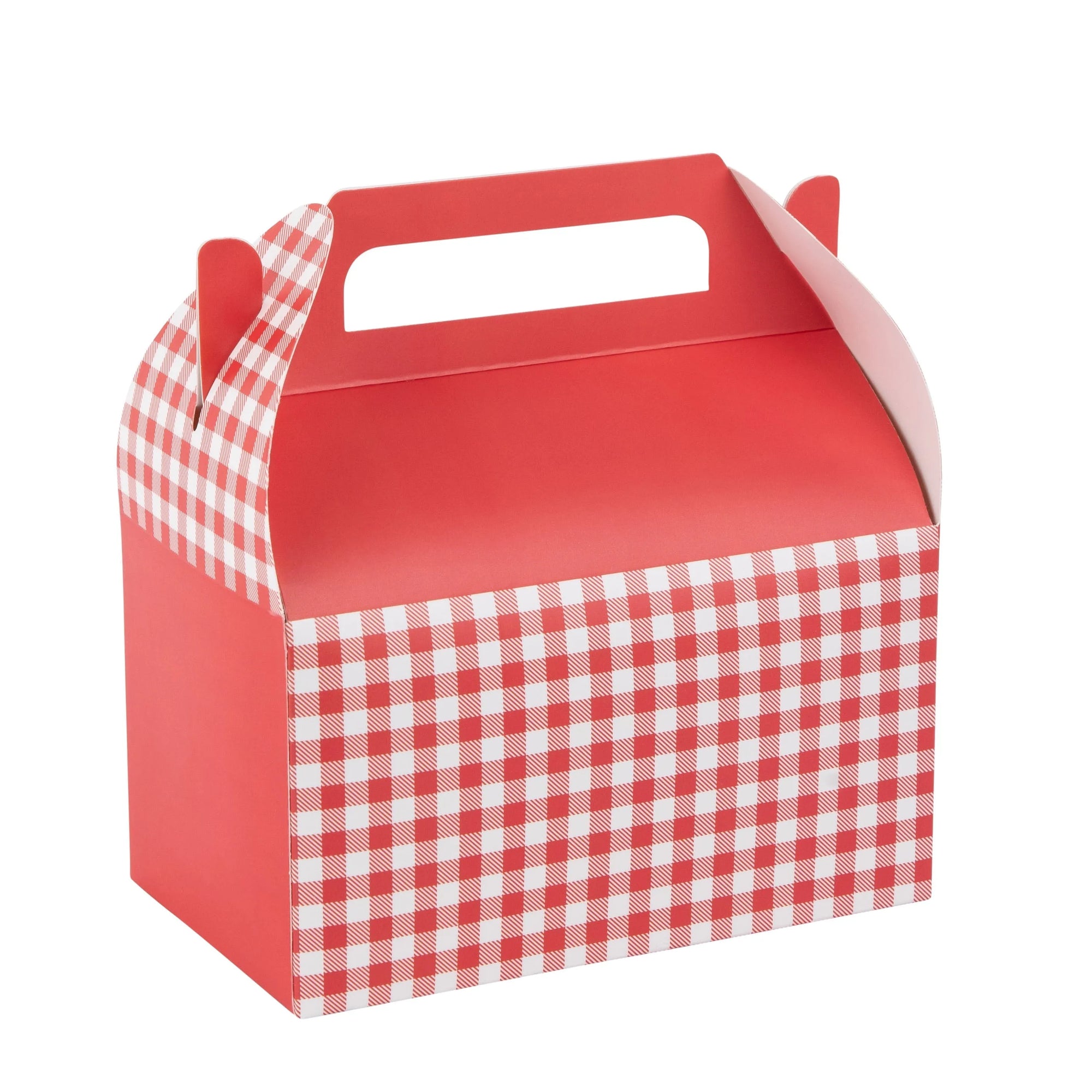 Picnic Paper Treat Box Birthday, Baby Shower and Holiday Party Decor 6.25x3.75x3.5 Inches 20 Pack