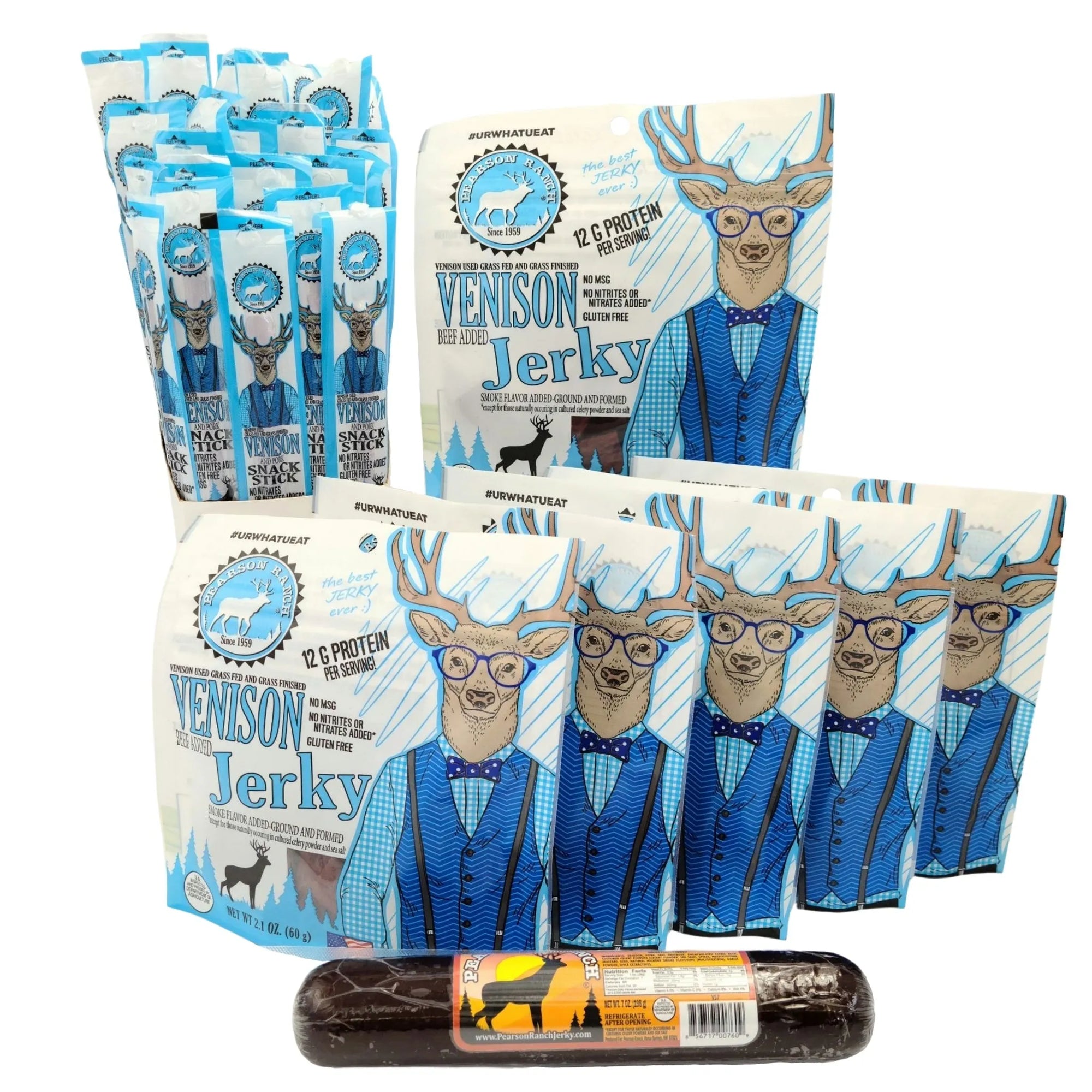 Pearson Ranch Jerky The Trail Boss - Venison Variety Pack