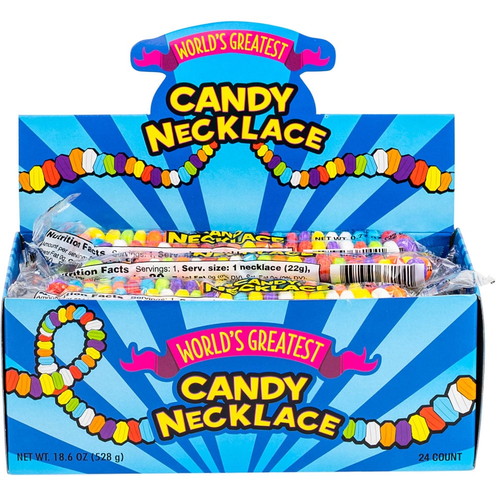 Ultimate Candy Necklace: 24-Pack-Candy Warehouse