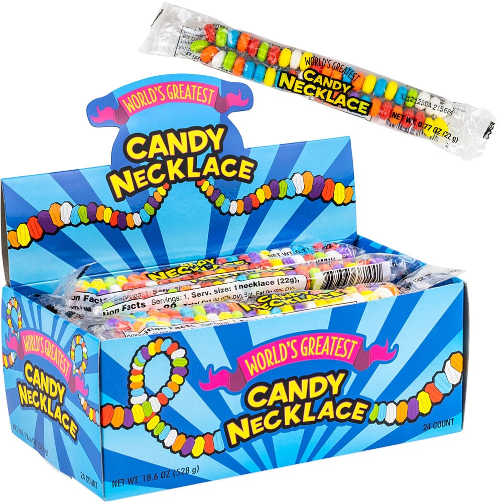 Ultimate Candy Necklace: 24-Pack-Candy Warehouse