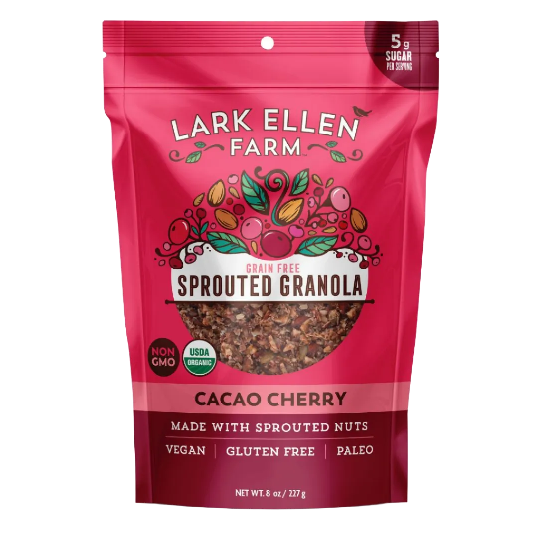 Lark Ellen Farm Cacao Cherry Sprouted Granola (Grainfree)