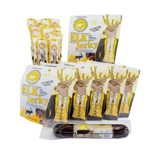 Pearson Ranch Jerky The Trail Boss - Elk Variety Pack