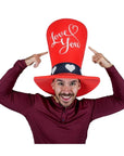 Valentine's Day Wide Top Hat