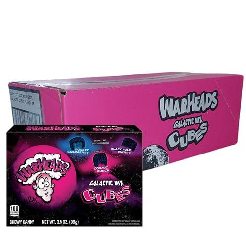 Warheads Galactic Cubes Theater Box: 12-Pack-Candy-warehouse