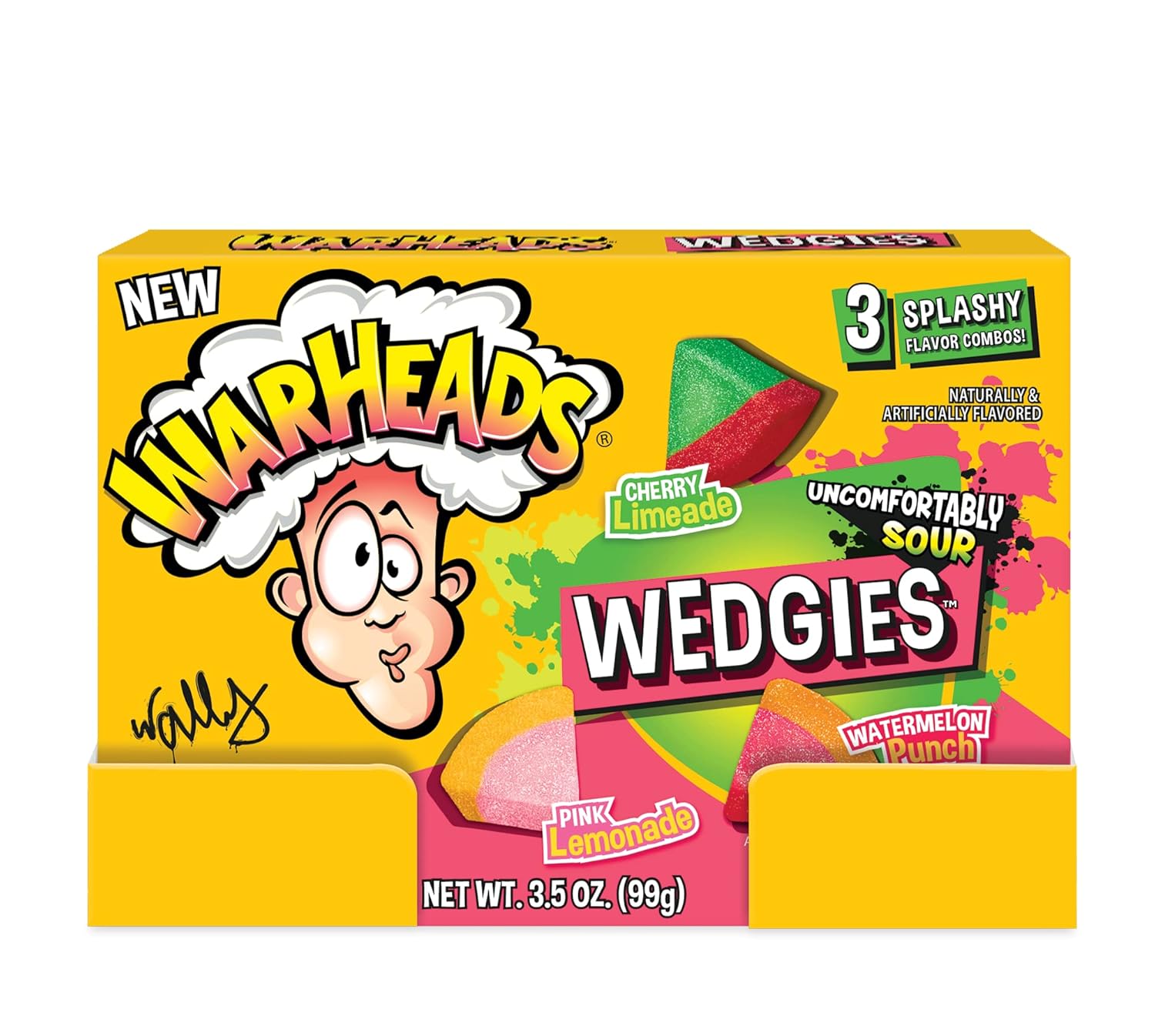 Warheads Wedgies Sour Chewy Candy: 12-Pack-Candy Warehouse