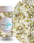 Sprinkle Pop Wedding White Sprinkle Mix