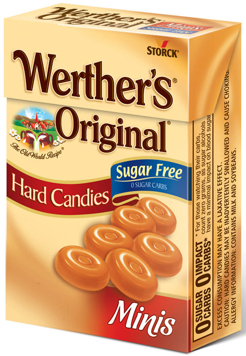 Werther's Sugar-Free Minis: 12-Pack-Candy Warehouse