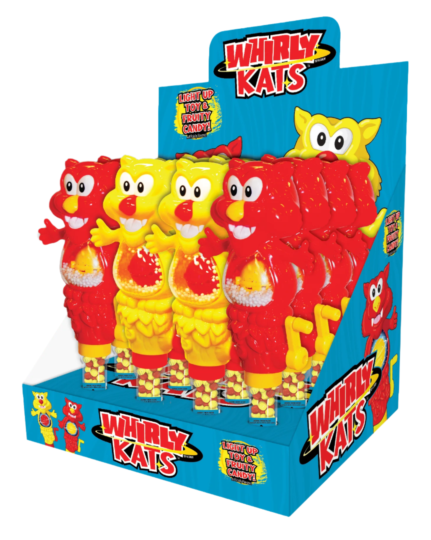 Whirly Kats Candy & Toy: 16-Pack-Candy Warehouse