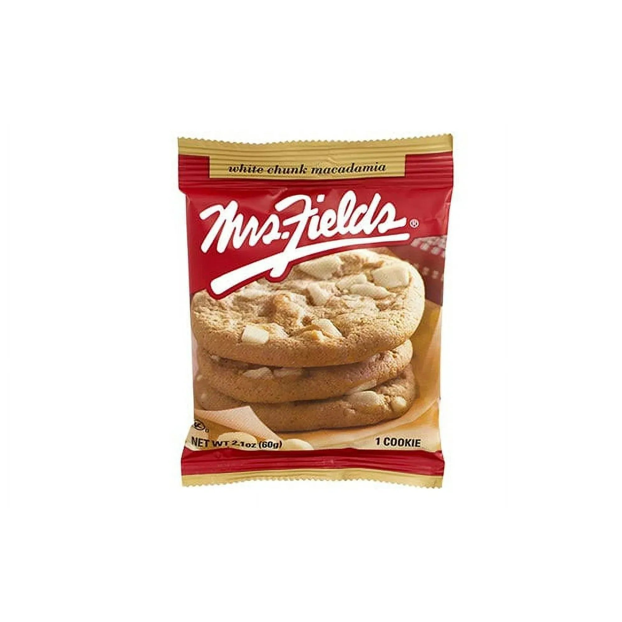 Mrs. Fields White Chocolate Chunk Macadamia Cookies: 12-Piece Box